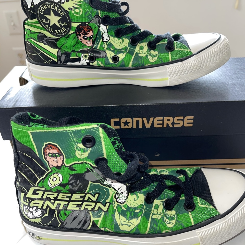 Converse Chuck Taylor DC comic green lantern